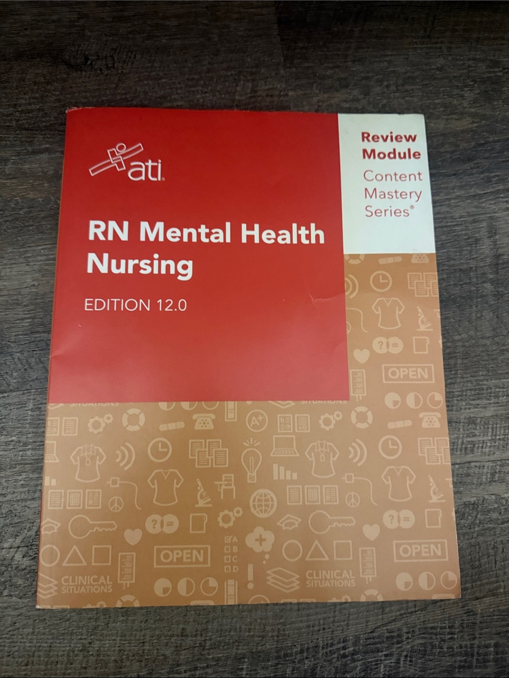 RN Mental Health Nursing Review Module - Red/Cream
